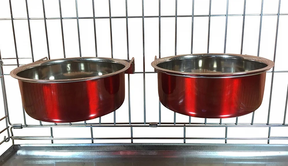 dog bowls for crate