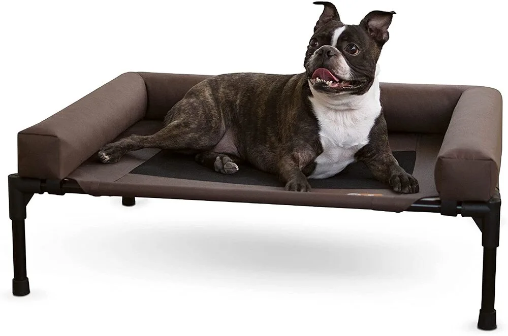 K&H Pet bed with bolsters