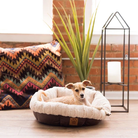 SnooZZy Rustic Luxury Ultra Cuddler Pet Bed