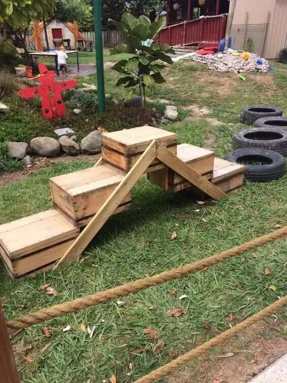 outdoor play area for dogs