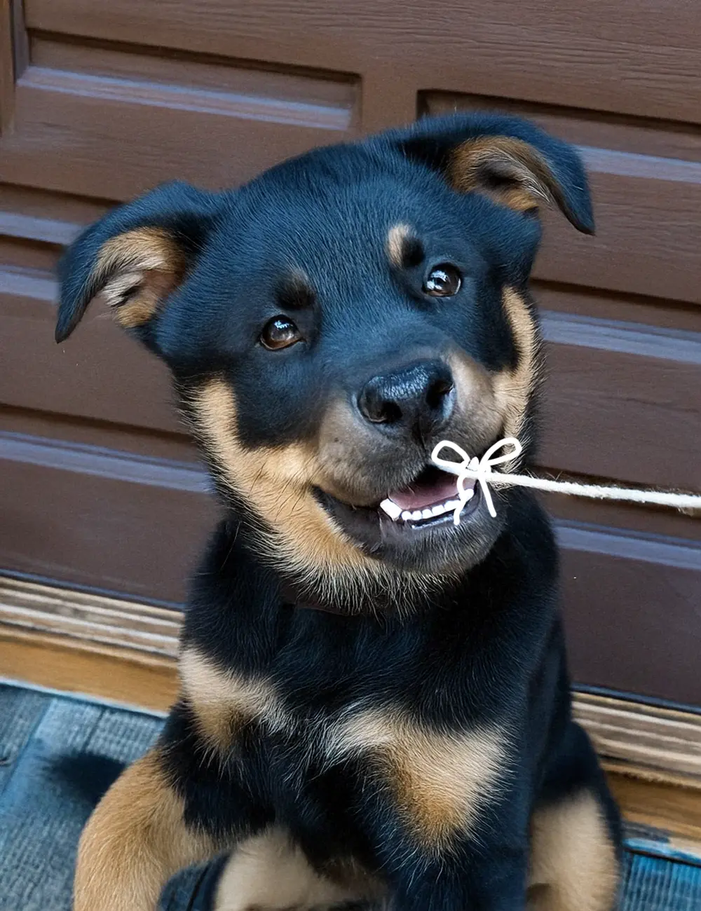 how to help puppy teeth fall out