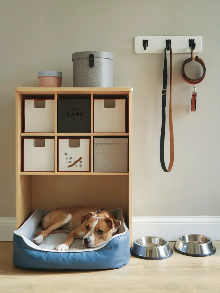 storage space for dog stuff