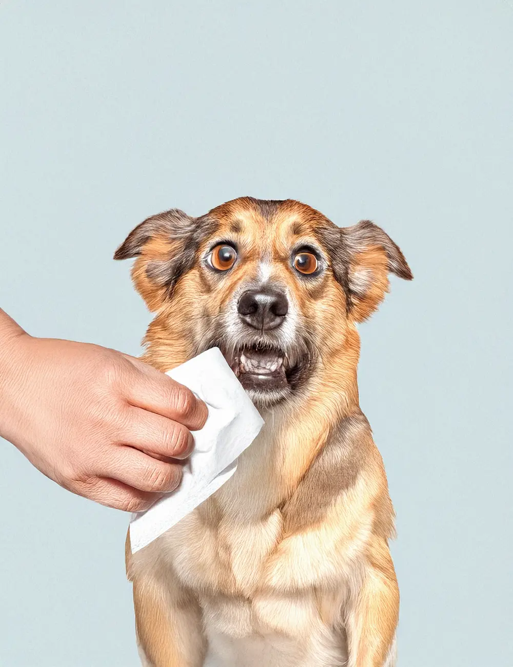 Can you use baby wipes on dogs? 